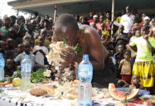 Vitatott evőverseny Ugandában