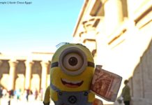 Kevin, a minyon megmutatja, miért érdemes Egyiptomba menni