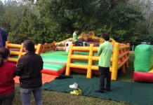 A veresegyháziak nyerték a Dunakeszi Feszten rendezett rodeóbika versenyt