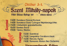 Senki sem fog unatkozni Dunakeszin október első hétvégéjén!