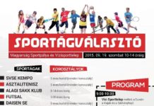 Szeptember 19.| Dunakeszi Sportágválasztó