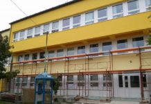 Egyre szebb az SZTK épülete