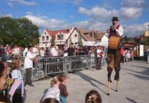 Langaléta Garabonciások mulattatták a népet