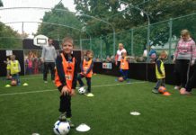 Ovi-Foci pályát avattak a Piros Óvodában