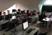 Felújították a Radnóti Miklós Gimnázium informatikai szaktantermét