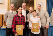 Dunakeszi gólkirályokat jutalmaztak a Megyeházán