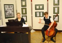 Szunyoghy András grafikusművész kiállítása Dunakeszin