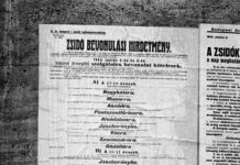 Az elhurcolt zsidókra emlékeztek Vácott