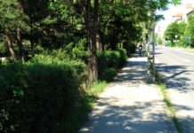 Indul a Béke úti kerékpárút építése