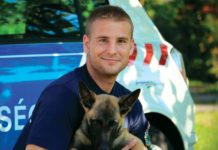 Cuki kutya sármos rendőrrel, hamarosan nyomozni fognak