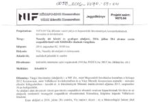 A NIF gyorsértékelése a váci aluljáróban megállt vízről