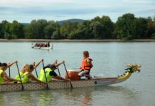 Sárkányhajóban, szalaggal az élhetőbb városokért