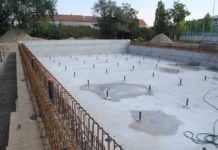 Tényleg mély lesz a medence, épül a tanuszoda