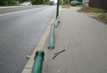 Félmilliós kár a Pálya utcában, lépett a rendőrség