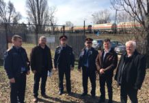 A vasúti töltés mellett lehet az új tűzoltóállomás