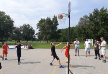 Az eső sem jelentett akadályt a streetballosoknak