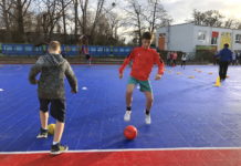 Új kézilabdapálya a Bárdosban