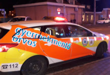 Baleset a Fő úton, egy gyerekhez orvost hívtak