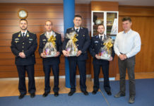 Elismerés az életmentő rendőröknek