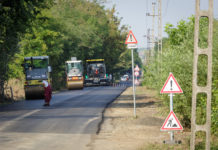Ma és holnap aszfaltozzák az Alagi majori utat
