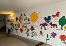 Imádják a kipingált vasúti aluljárót a dunakesziek