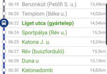 Követi a buszjáratokat a dunakeszi applikáció