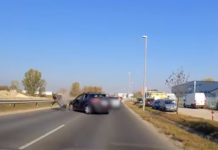 A LAZA Burger futárját érte a rémisztő baleset