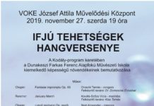 Dunakeszi ifjú tehetségek bemutatkozása