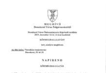 Közmeghallgatás lesz csütörtökön