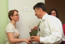 Pedagógusoknál járt a polgármester a nőnap előtt