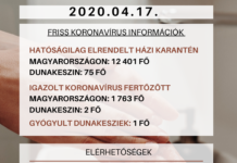 Dunakeszin egy ember kigyógyult a koronavírusból