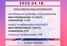 Csökkent a karanténban lévők száma Dunakeszin
