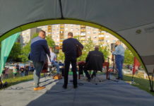 Különlegesen szólt az erkélykoncert a Barátság útján