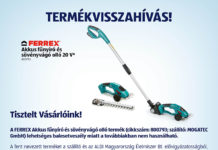 Ez a fűnyíró veszélyes, ne használja, vigye vissza!