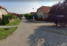 Ideiglenesen zsák utca a Szent Kinga utca