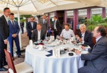 5 külügyminiszter a dunakeszi Part Caféban