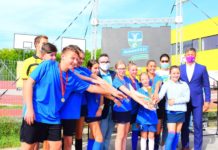 Tucatnyi VSD korfballérem a Dunakeszin rendezett bajnokságon