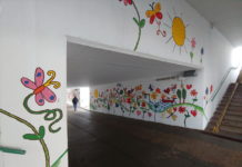 Így néz ki a 14 hónapja kipingált gyártelepi aluljáró