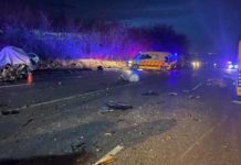 Egy halott és 17 sérült egy balesetben a 3-as úton