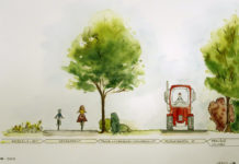 Különleges, 90 platánból álló fasorral védik majd a Dunakeszin biciklizőket