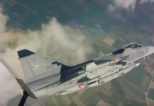 Három magyar vadászgép fordult meg szombat délben Dunakeszi határánál – videóval frissítve!