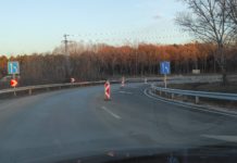 Pár nap és a Fót felől érkezők nem zavarják a Dunakeszi felé haladókat az M2-esnél