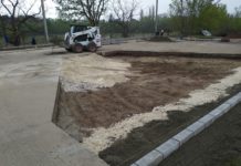 Megkezdődtek az ökoudvar munkálatai