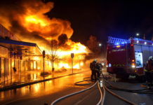 A tüzet még Dunakeszin is látták