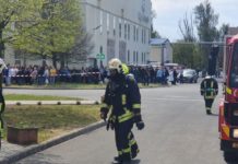 Kigyulladt egy üzemcsarnok Dunakeszin