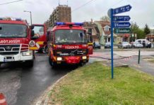 Gázömlés volt Dunakeszin