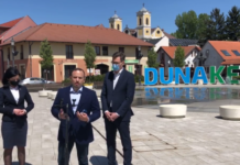 Karácsony Gergely Dunakeszin mutatta be a jelöltjüket