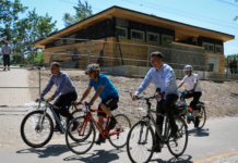 Átadták az EuroVelo 6 újabb öt kilométeres szakaszát Dunakeszin