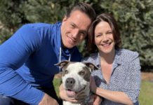 A Dunakeszin élő színész fiaira vigyázott Jumper, az örökbefogadott kutya