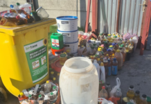 Tűzoltás előtt olajat gyűjtöttek, majd még bemutatóra is futotta